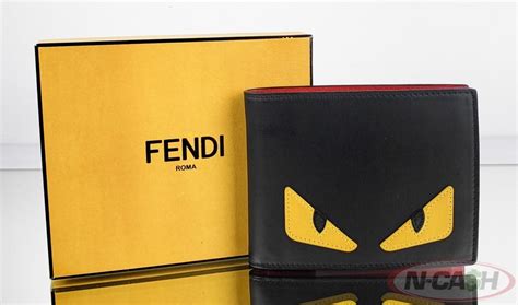 fendi monster eyes jacket|fendi monster eyes bifold wallet.